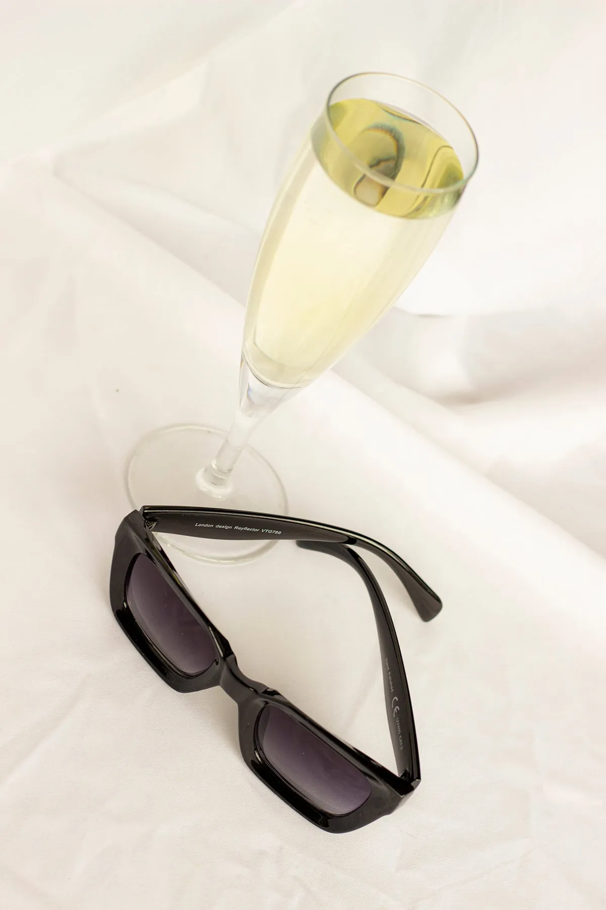 Chunky Bevelled Square Sunglasses