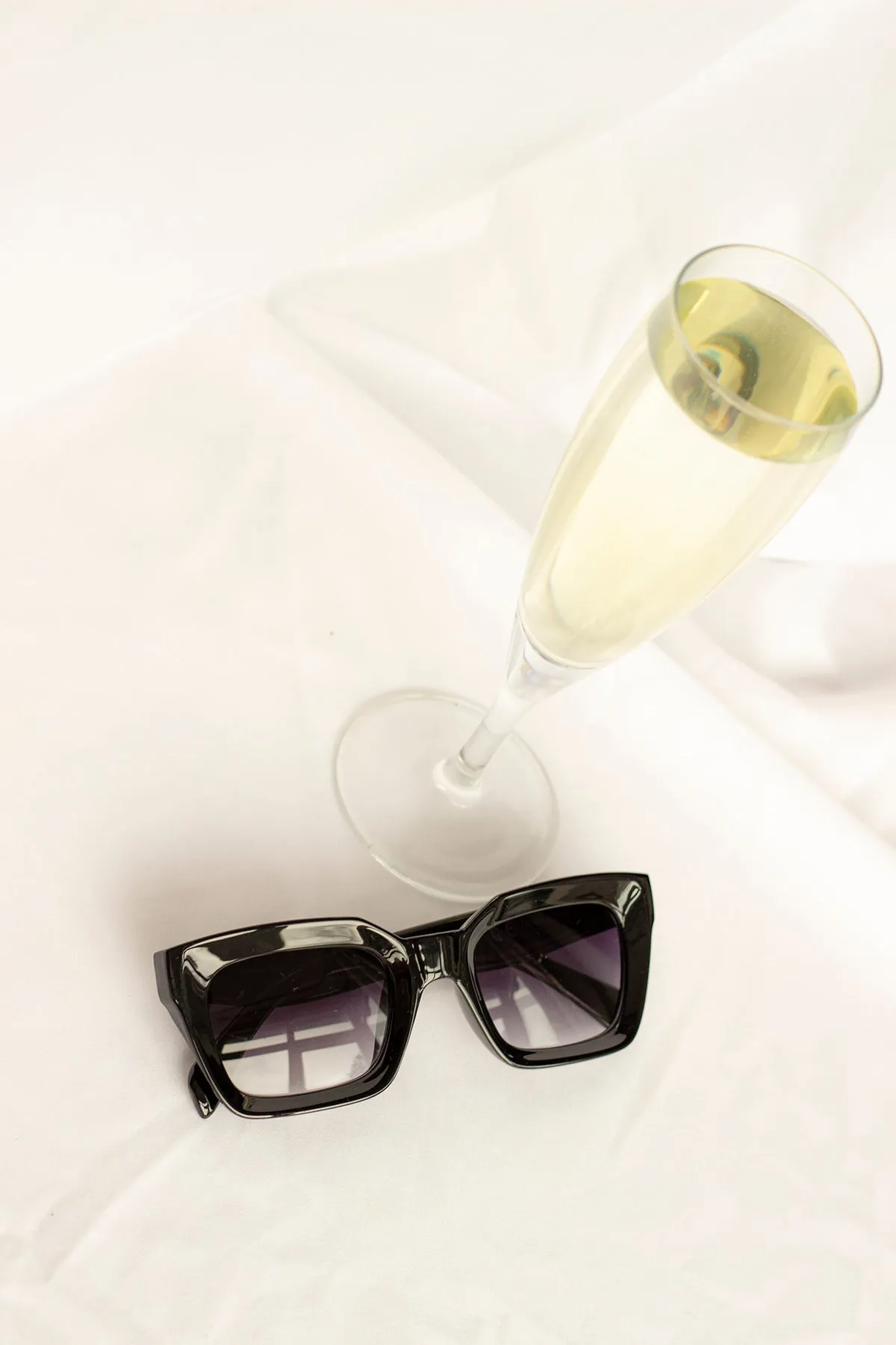 Chunky Bevelled Square Sunglasses