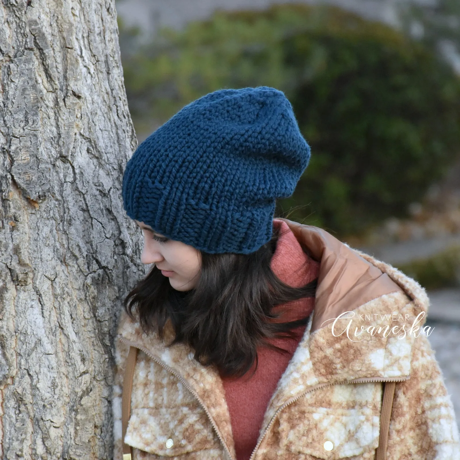 Chunky Extra Slouchy Hat | THE EMERY