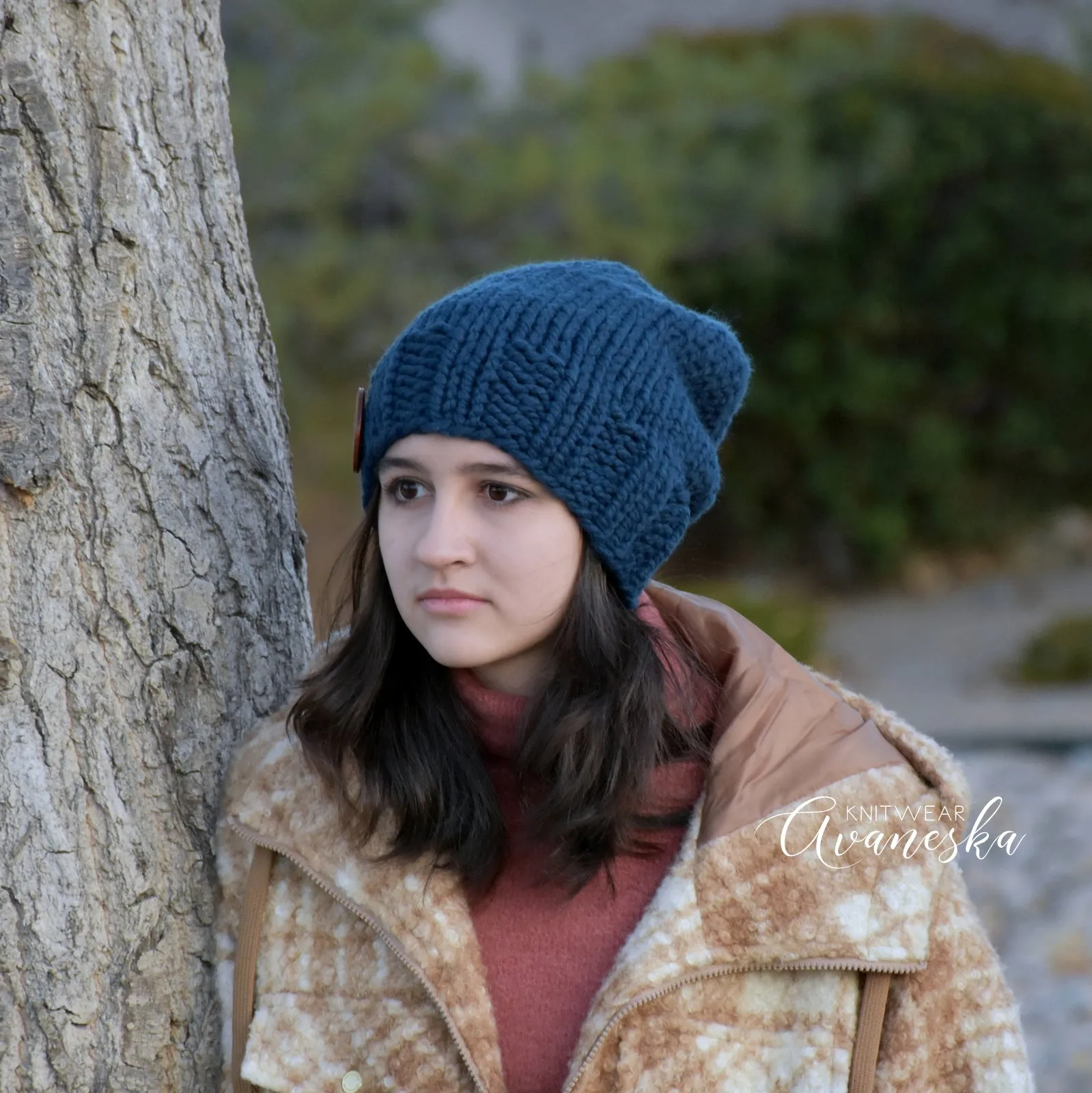 Chunky Extra Slouchy Hat | THE EMERY