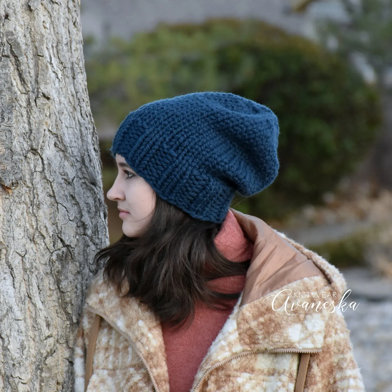 Chunky Extra Slouchy Hat | THE EMERY