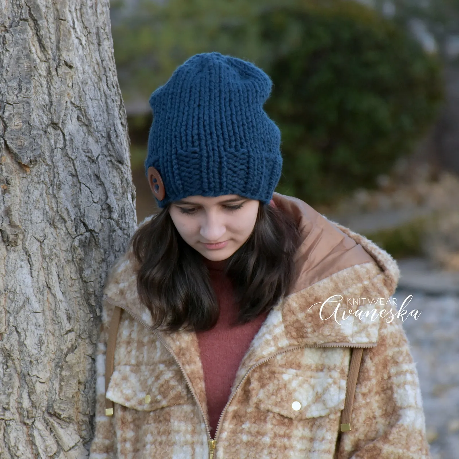 Chunky Extra Slouchy Hat | THE EMERY