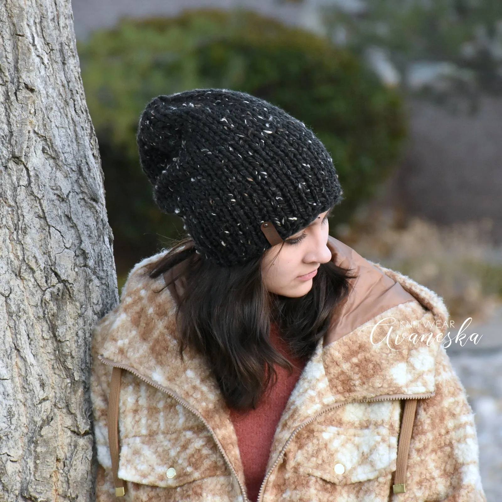 Chunky Extra Slouchy Hat | THE NIXI