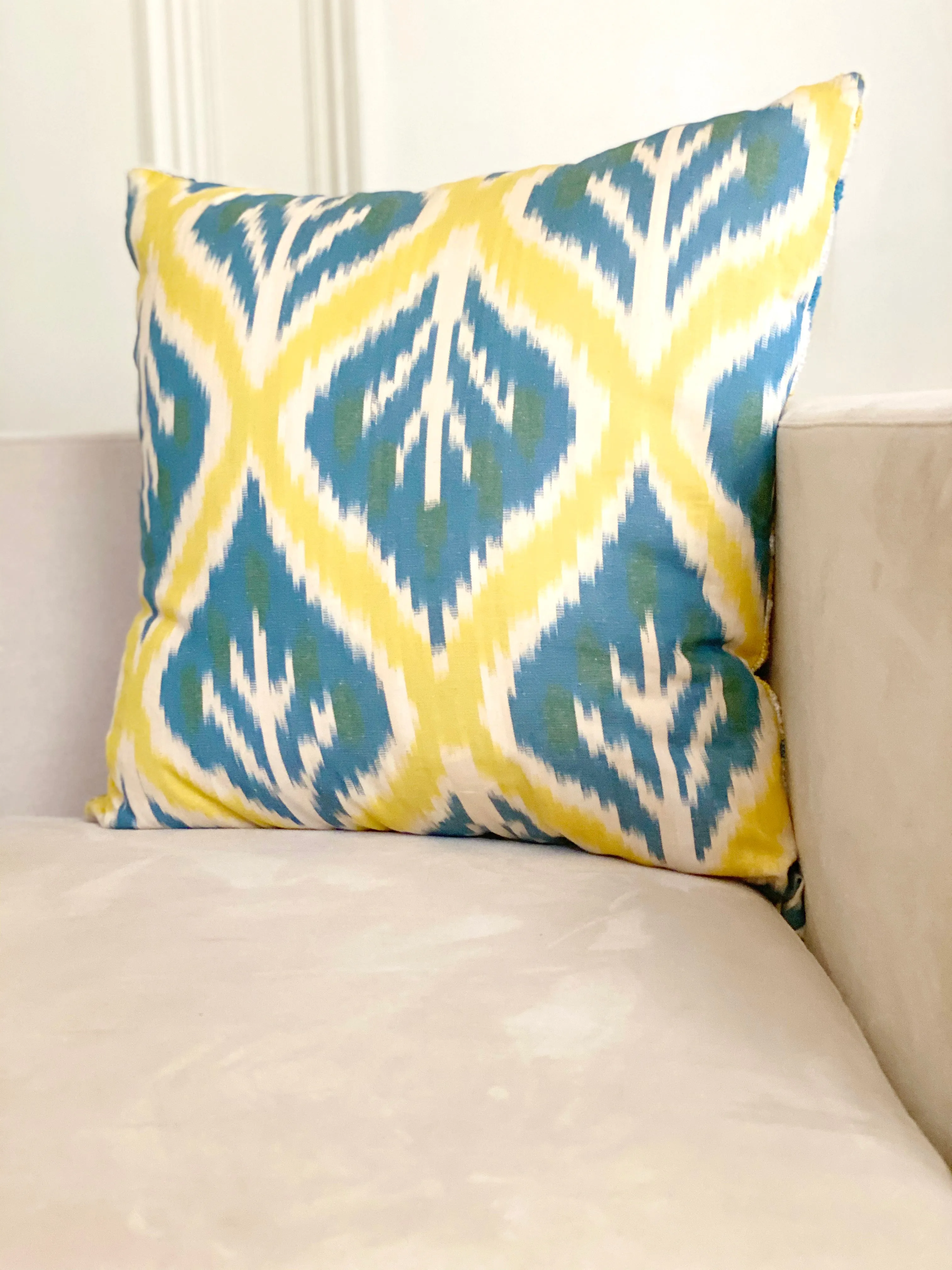 Classic Sunlit Meadow Square Pillow Cover