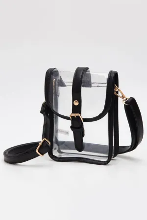 Clear Cross Body Stadium Concert Transparent Handbag