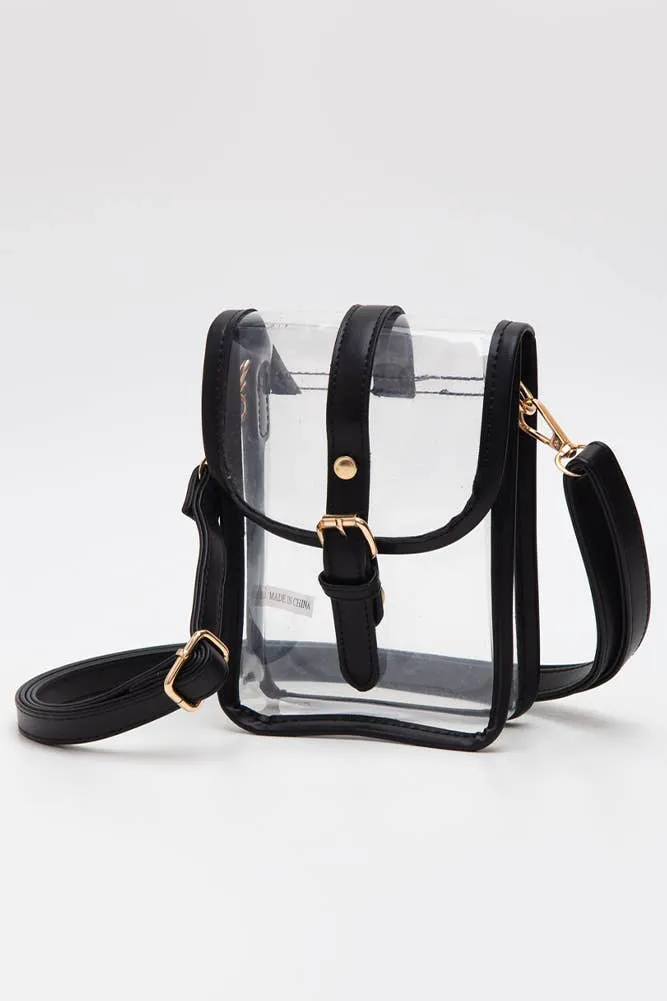 Clear Cross Body Stadium Concert Transparent Handbag