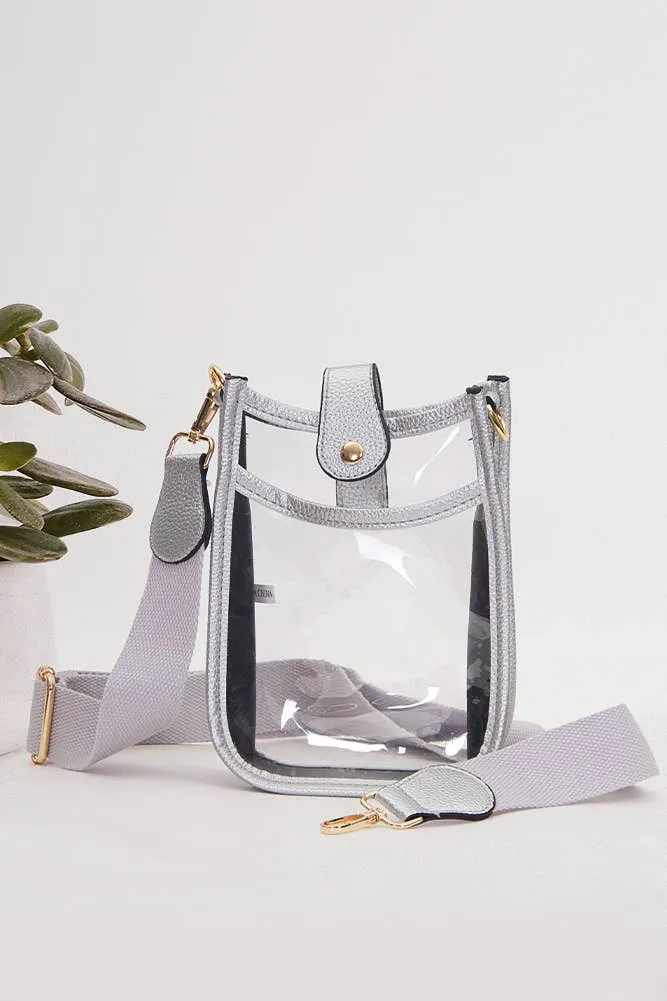 Clear Stadium Crossbody Mini Bag