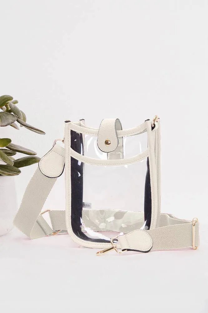 Clear Stadium Crossbody Mini Bag
