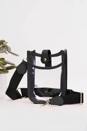 Clear Stadium Crossbody Mini Bag