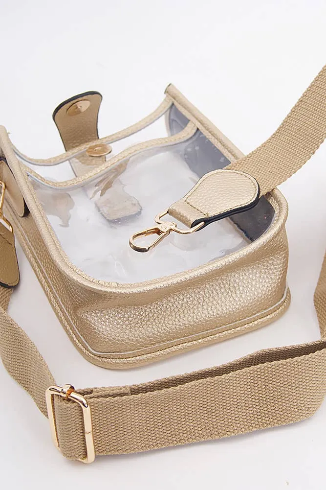 Clear Stadium Crossbody Mini Bag