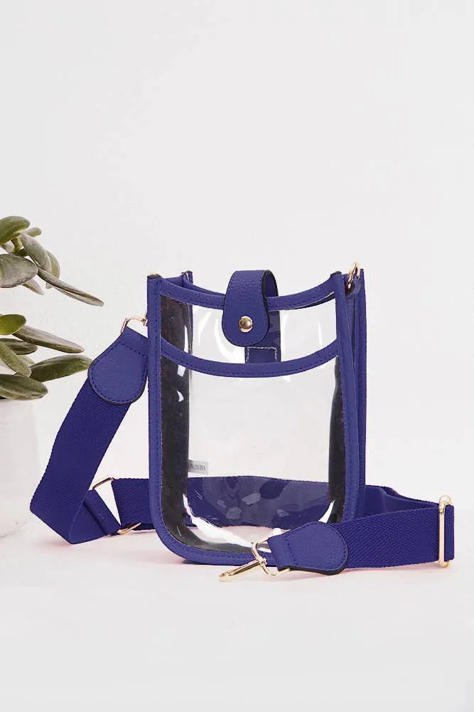 Clear Stadium Crossbody Mini Bag