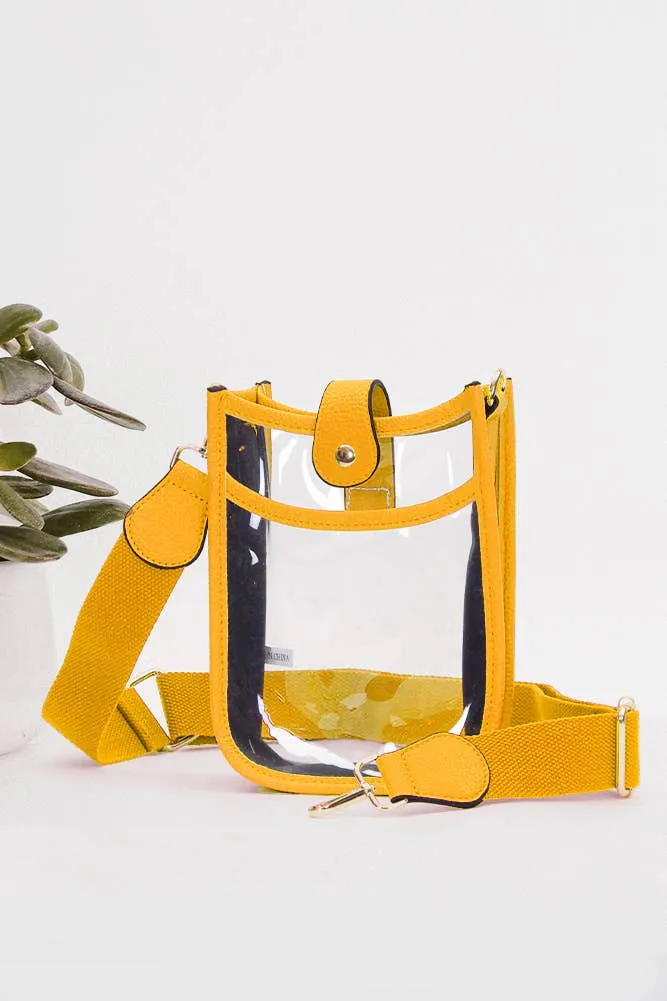 Clear Stadium Crossbody Mini Bag