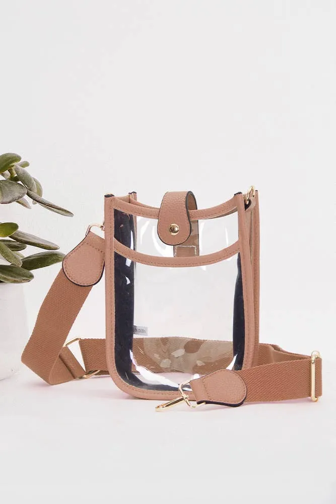 Clear Stadium Crossbody Mini Bag