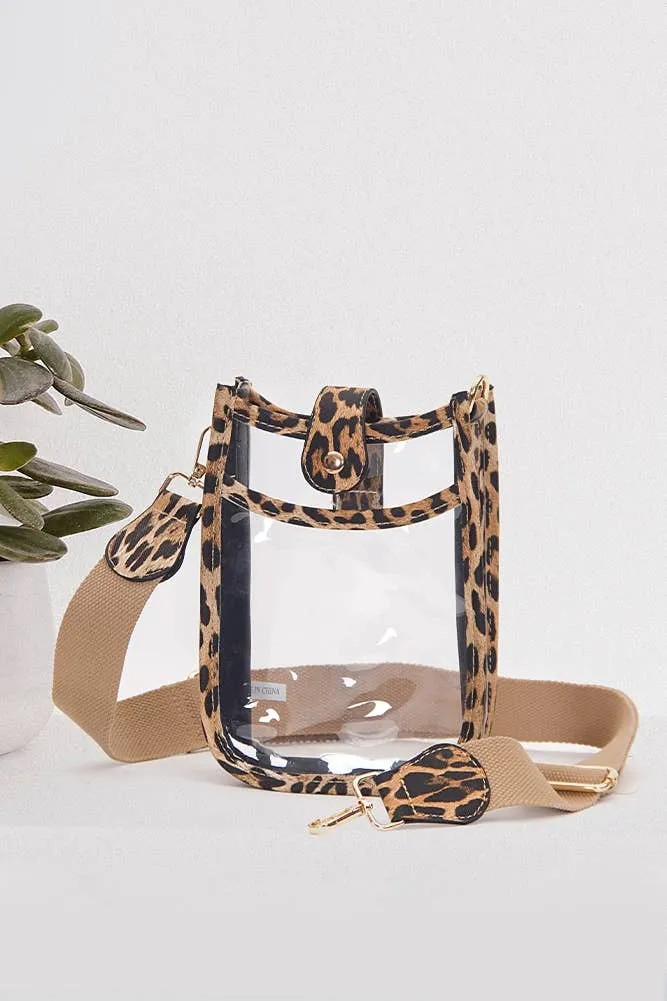Clear Stadium Crossbody Mini Bag