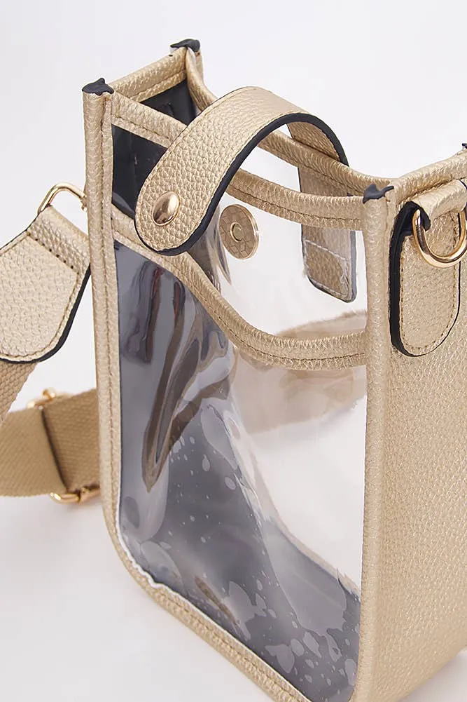 Clear Stadium Crossbody Mini Bag