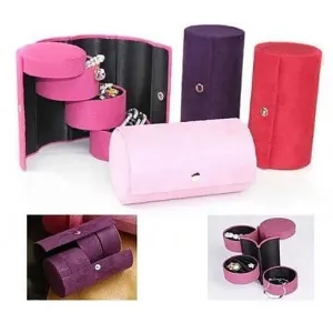 Color: Purple - Jewel Roll for Travelers or Anyone - Your personal jewels neatly