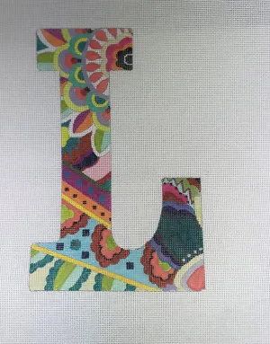 Colors of Praise Letter L