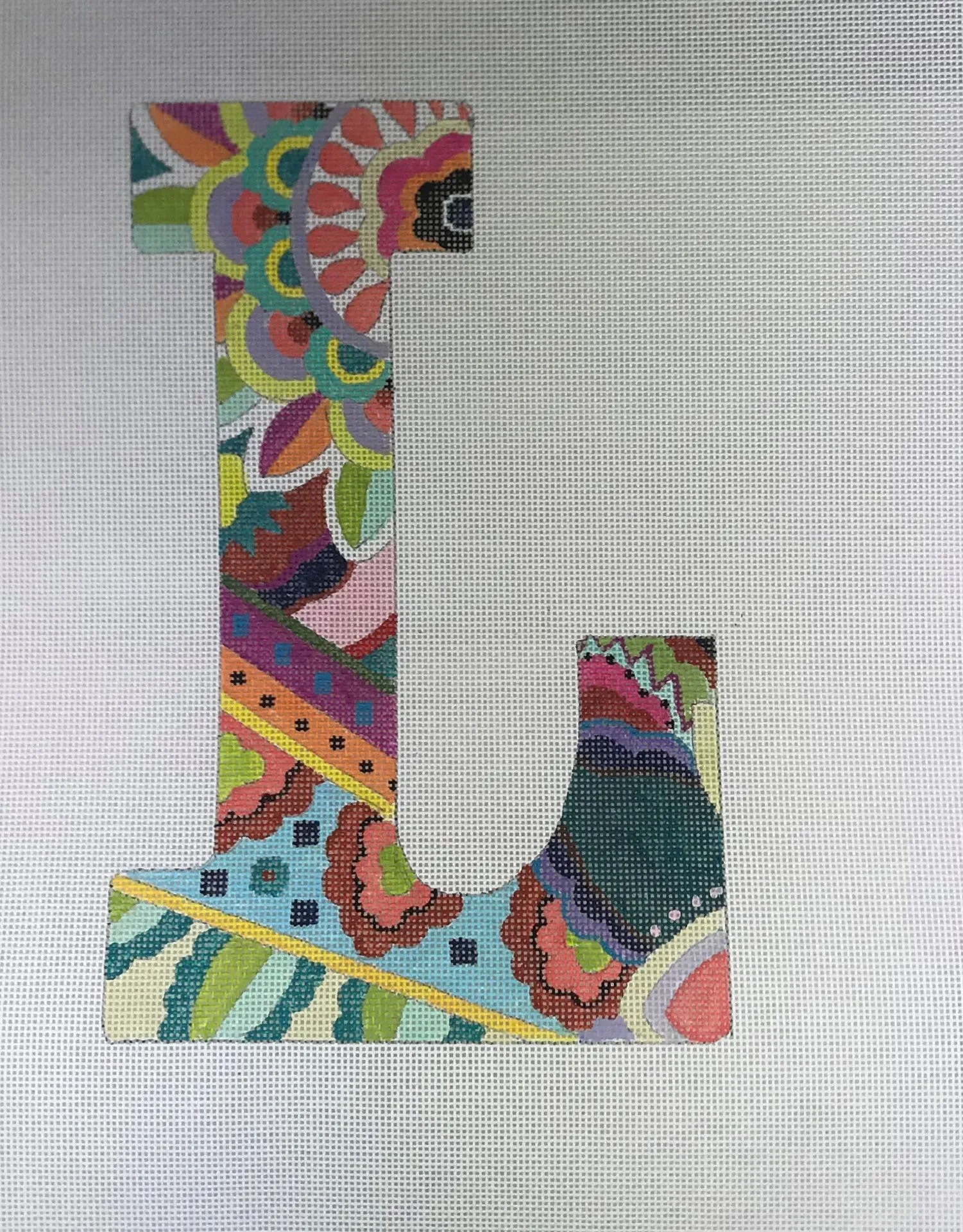 Colors of Praise Letter L