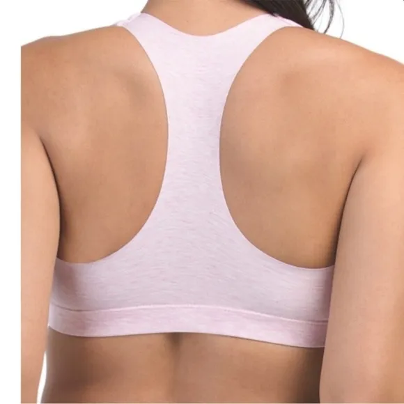 Commando Racerback Cotton Bralette Pink