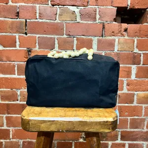 COMME DES GARCONS 1990s pearl handle handbag