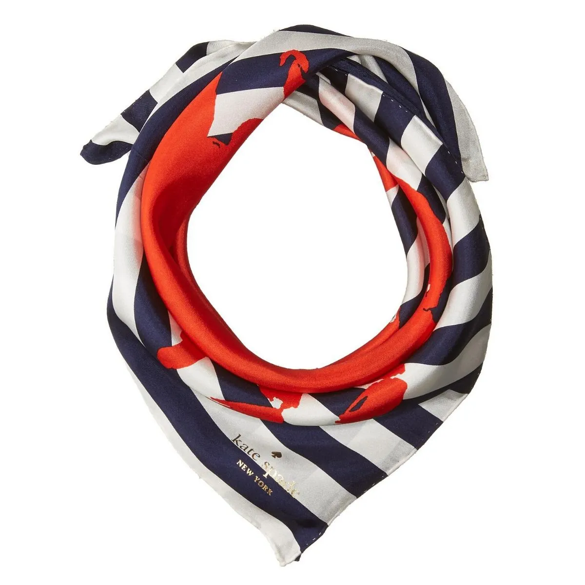 Crab Square Scarf
