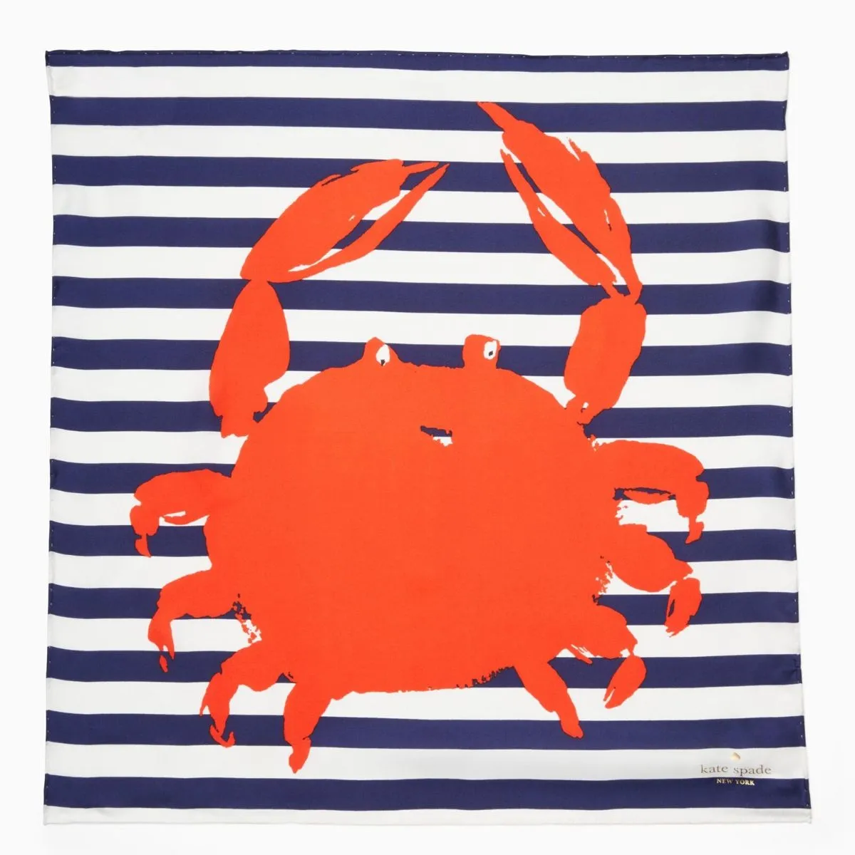 Crab Square Scarf