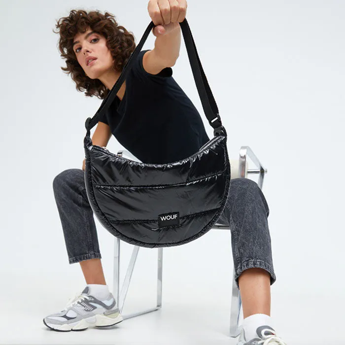Crossbody Bag «Glossy Black» von Wouf
