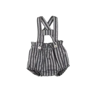 CROSSBODY BLOOMER, BLACK STRIPE