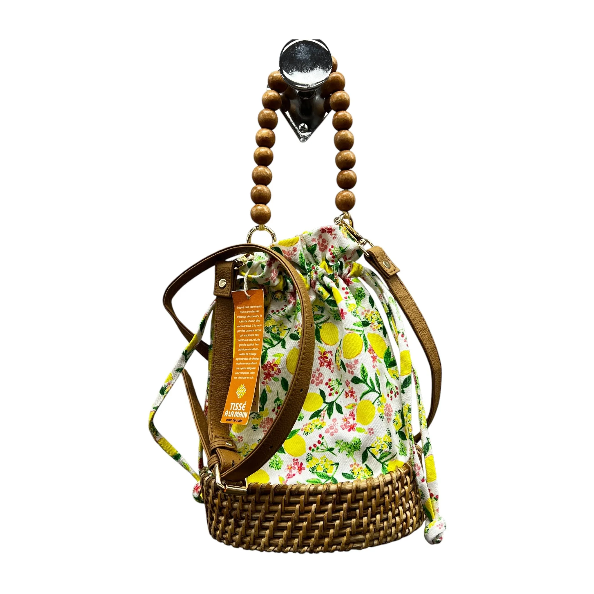 Crossbody By C And C In Green & Yellow, Size:Medium