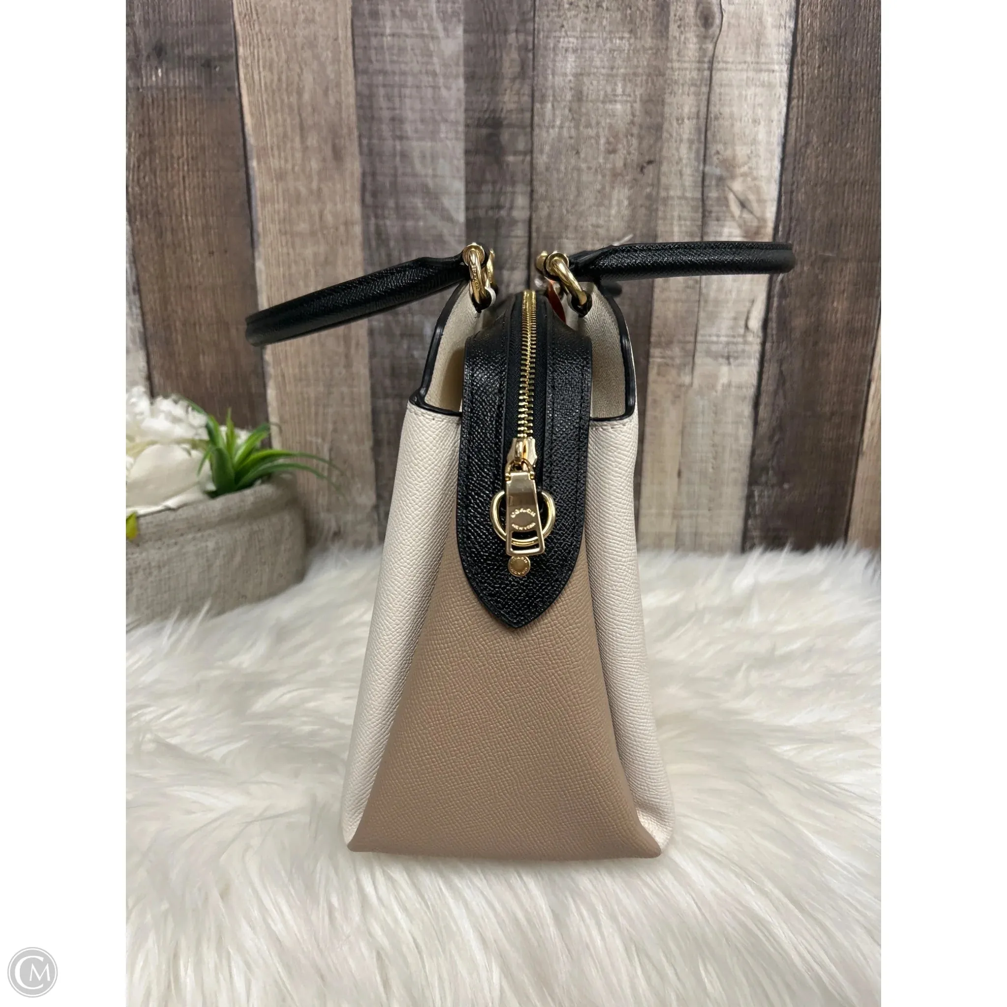 Crossbody Designer By Coach, Size: Medium