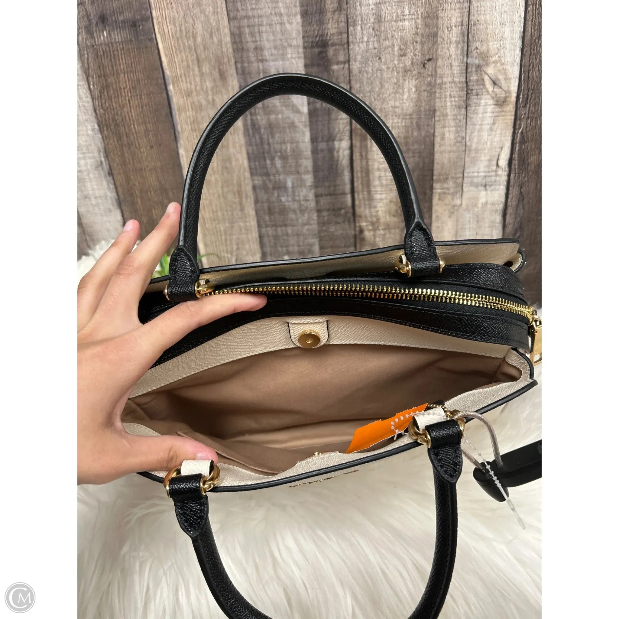 Crossbody Designer By Coach, Size: Medium