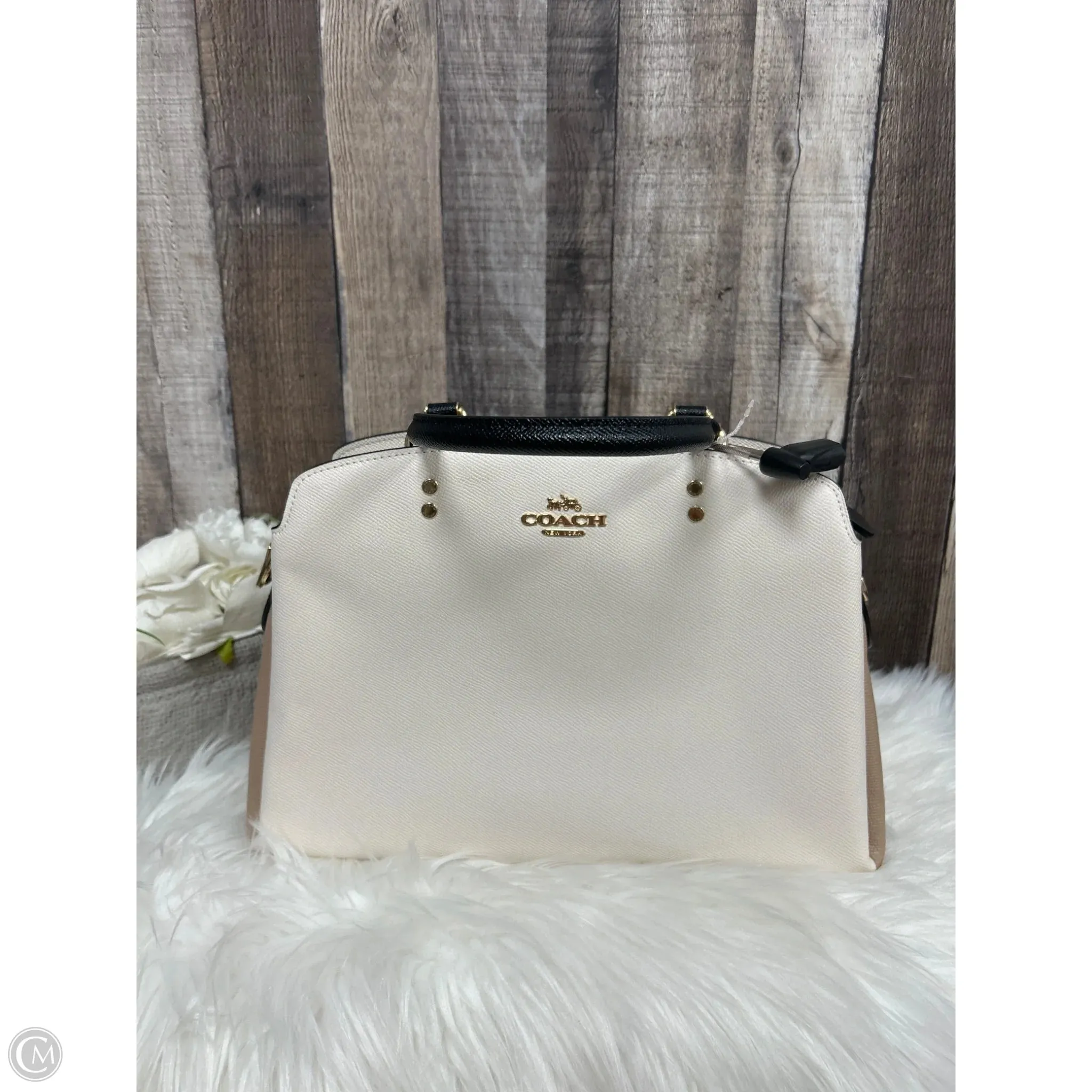 Crossbody Designer By Coach, Size: Medium