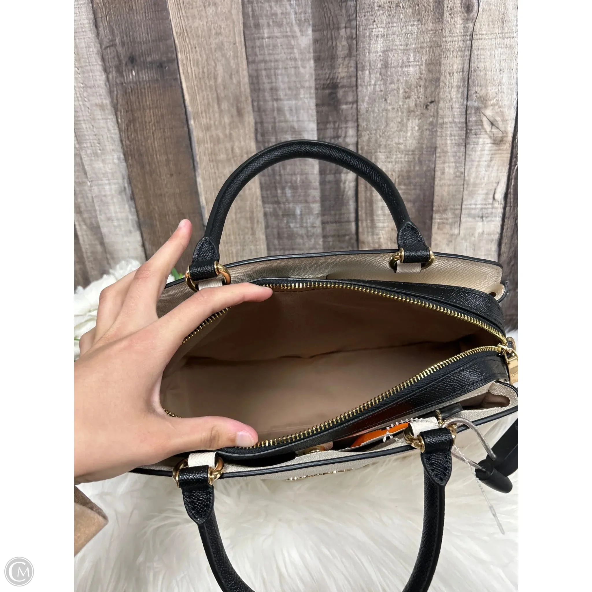 Crossbody Designer By Coach, Size: Medium
