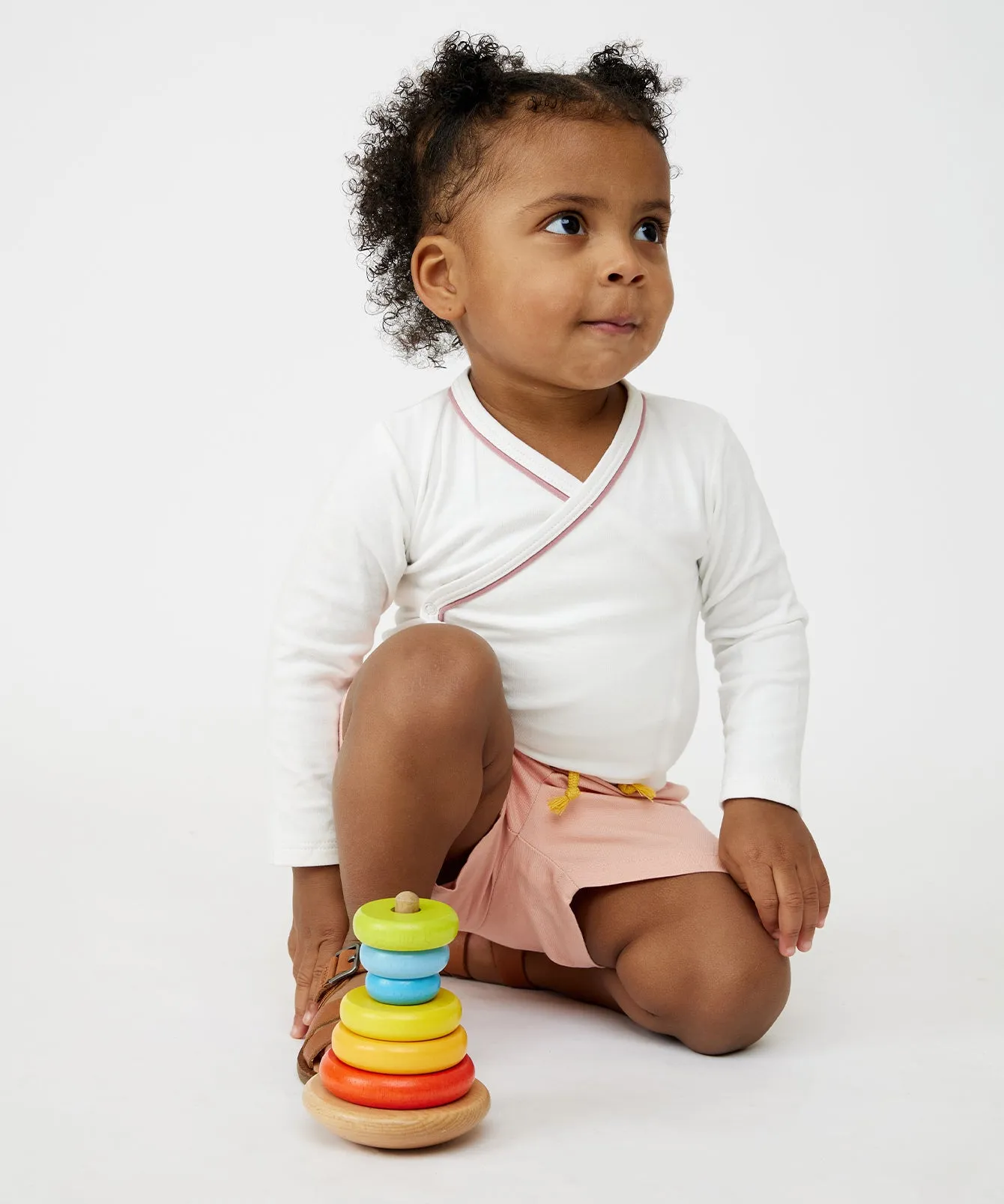 Crossbody One-piece, Rose Piping