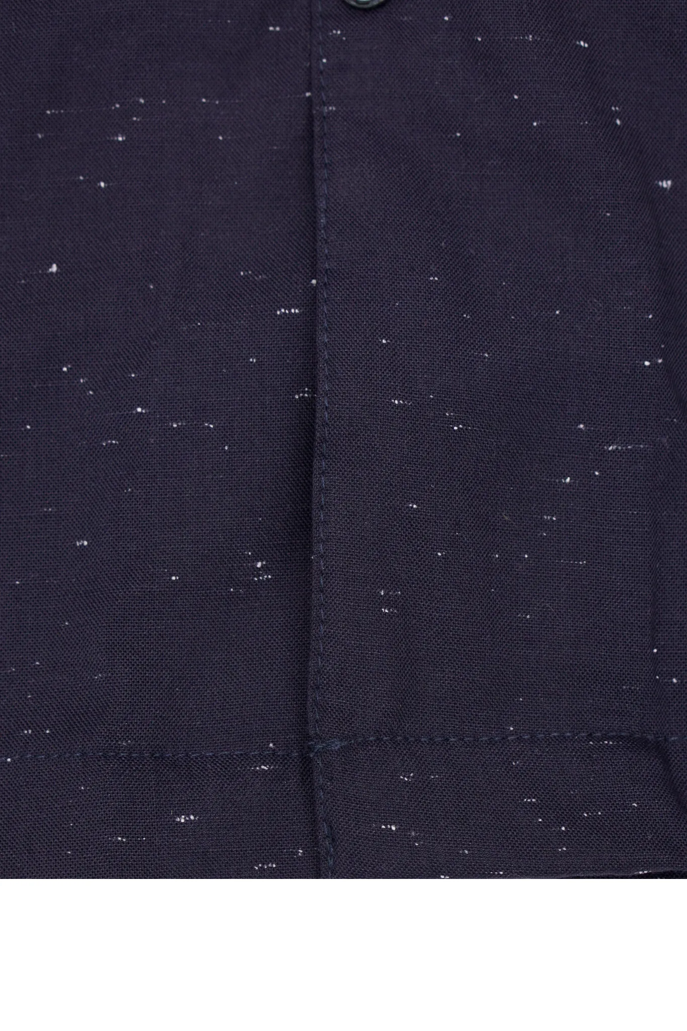CUBAN SHIRT IN NAVY SPECKLE