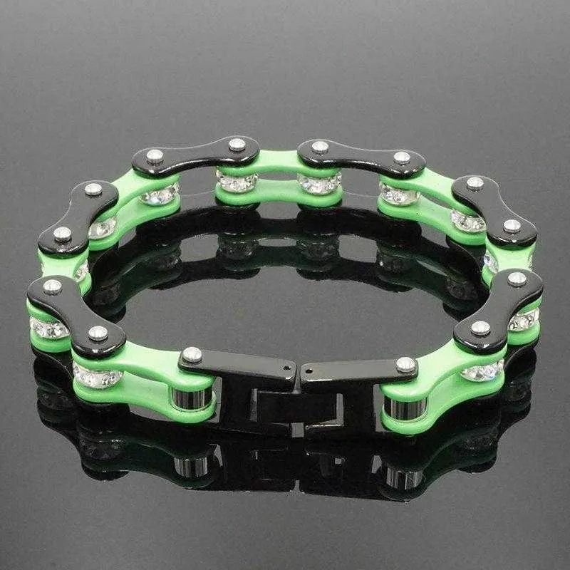 Cycolinks Emerald Crystal Bracelet