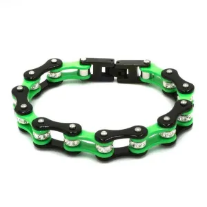 Cycolinks Emerald Crystal Bracelet