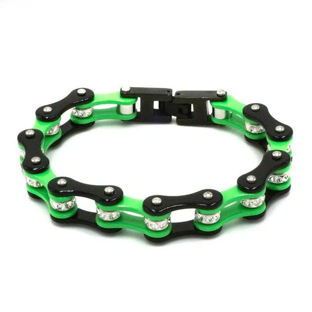 Cycolinks Emerald Crystal Bracelet
