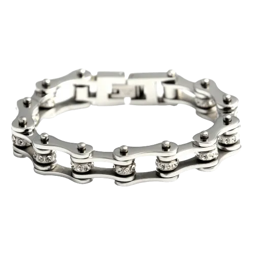 Cycolinks Silver Crystal Bracelet BOGOF