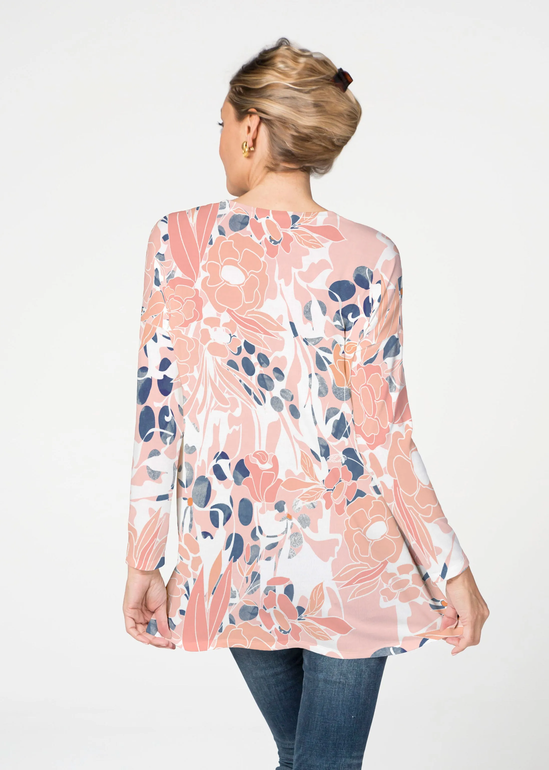 Daydream Florals (7805) Slouchy Butterknit Top