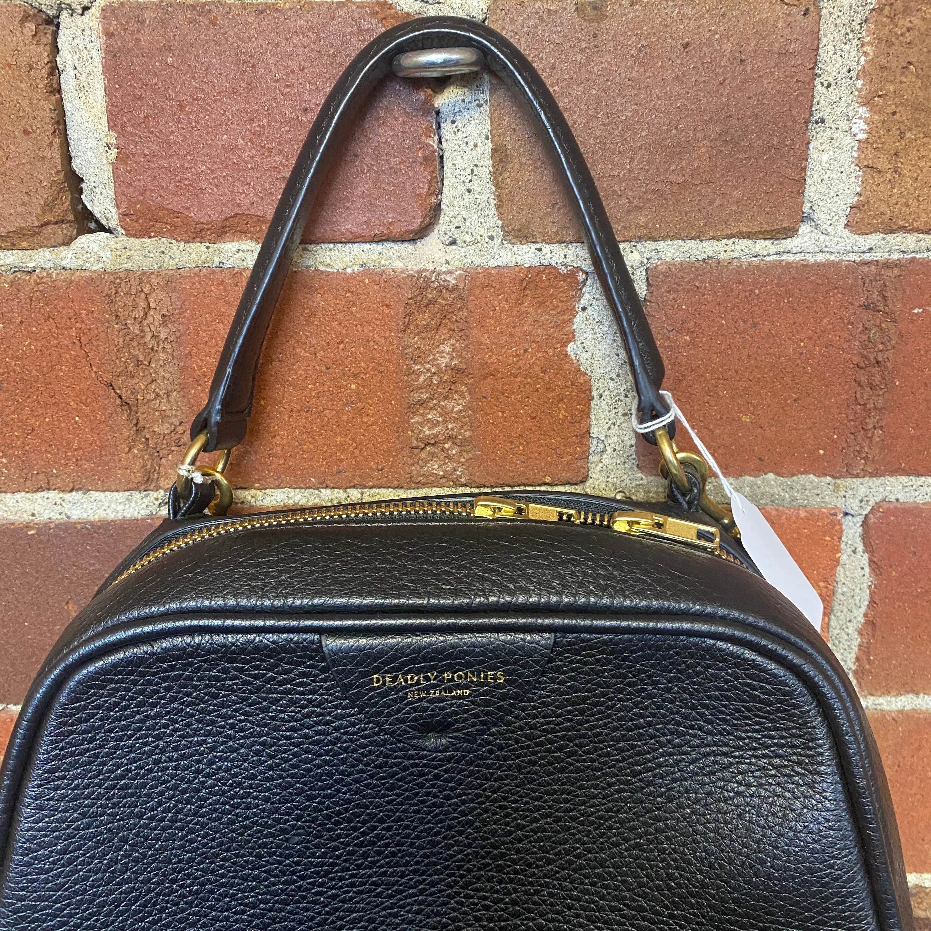 DEADLY PONIES BNWT Leather handbag