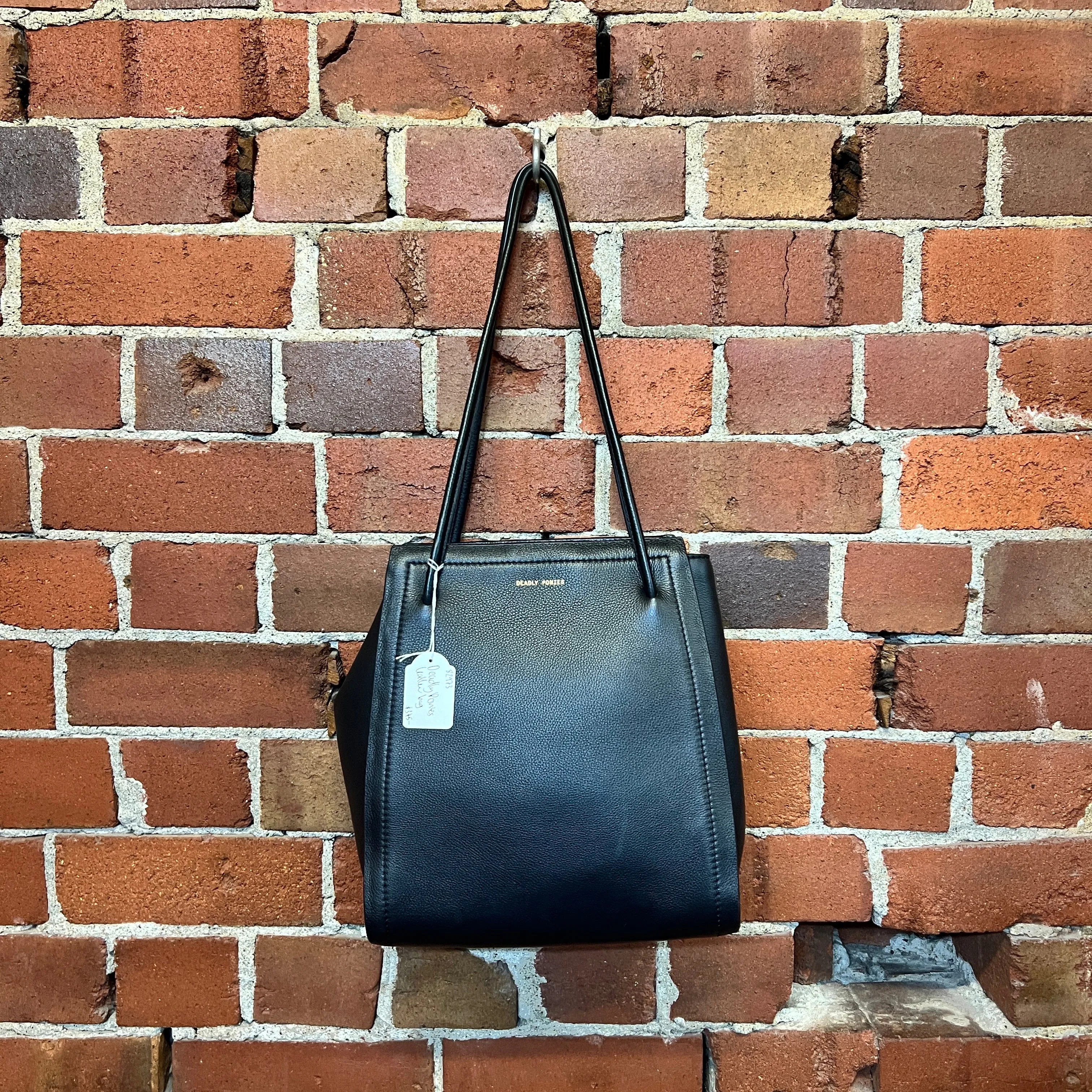 DEADLY PONIES leather handbag