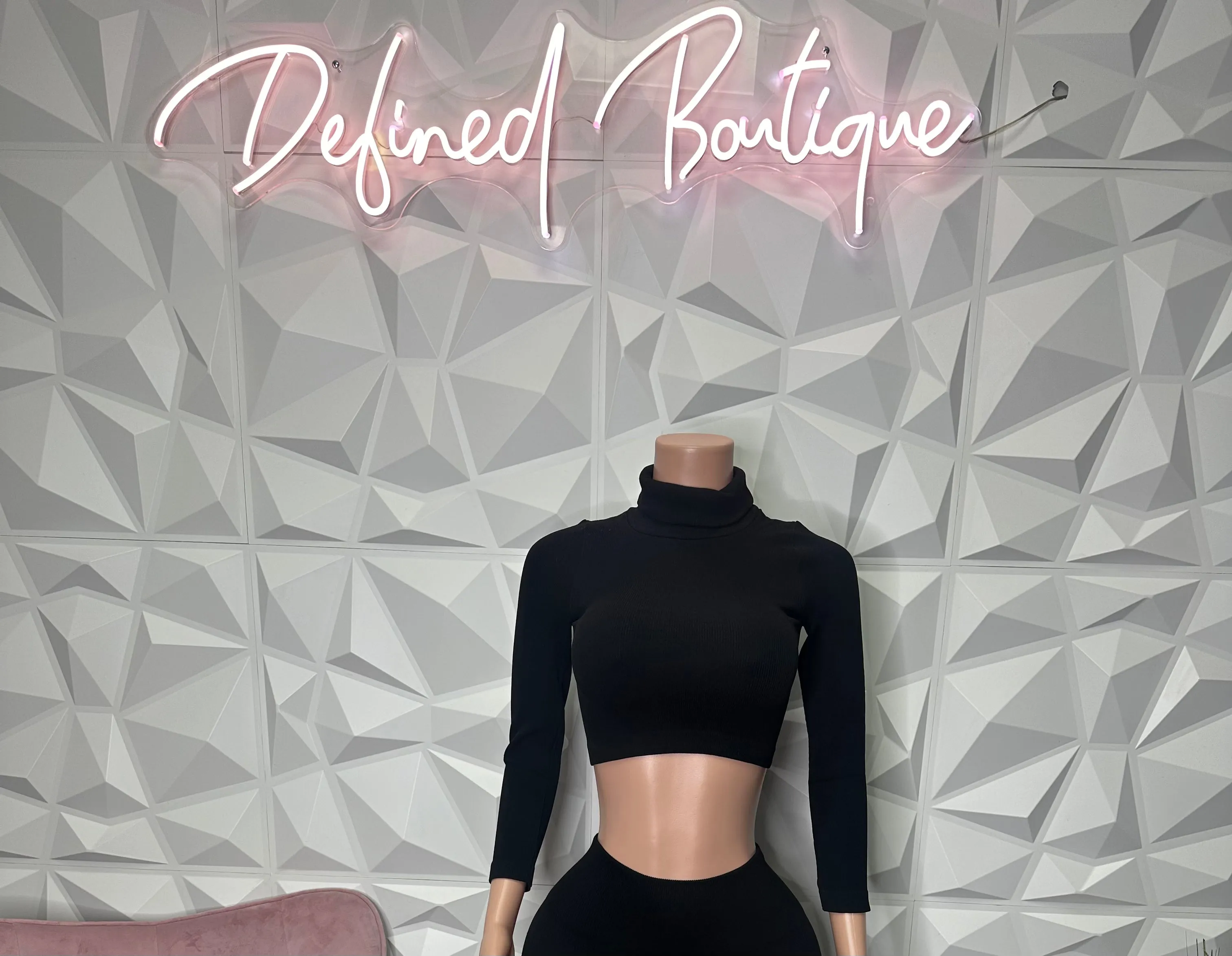 Defined Turtleneck | Top
