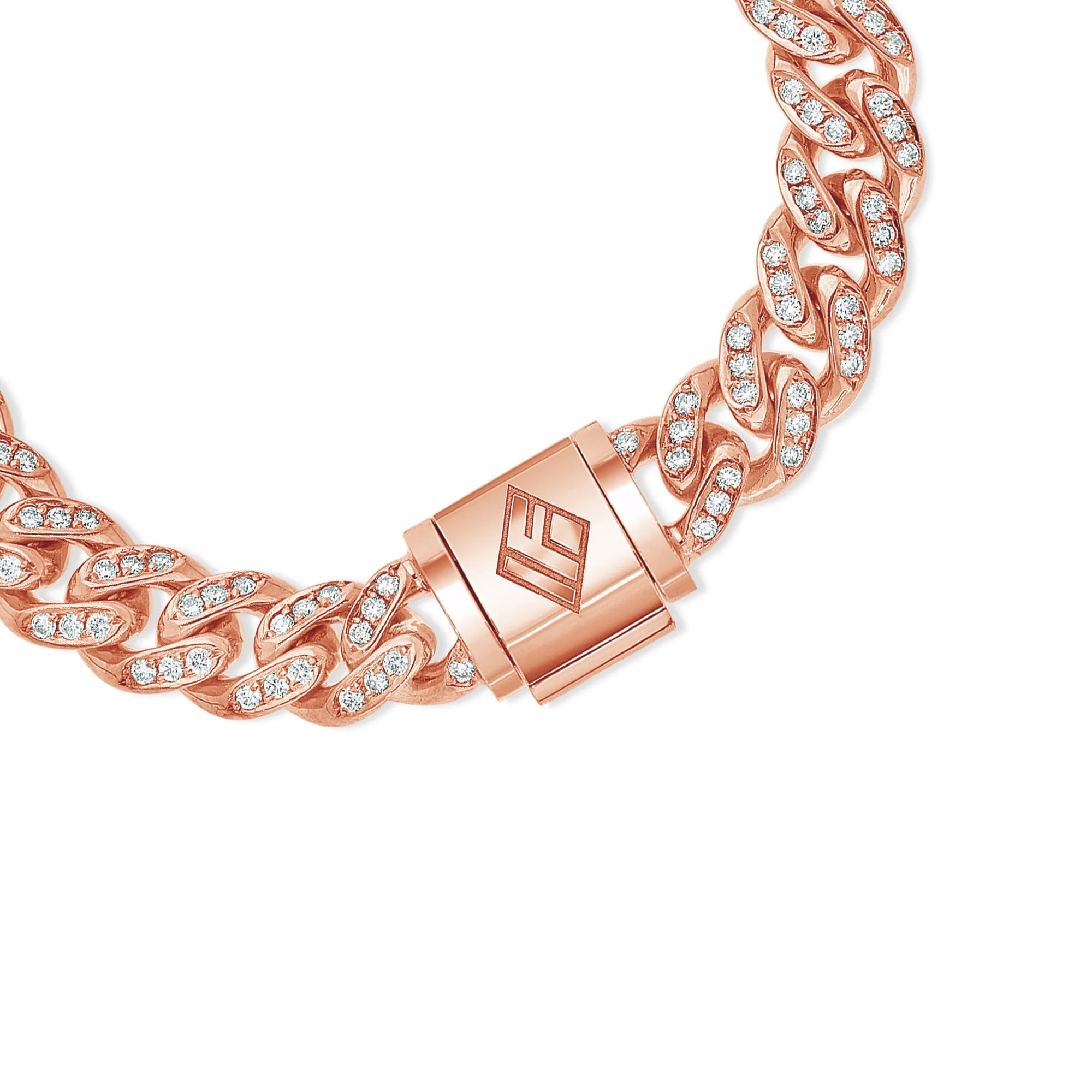 Diamond Cuban Link Bracelet (9mm)