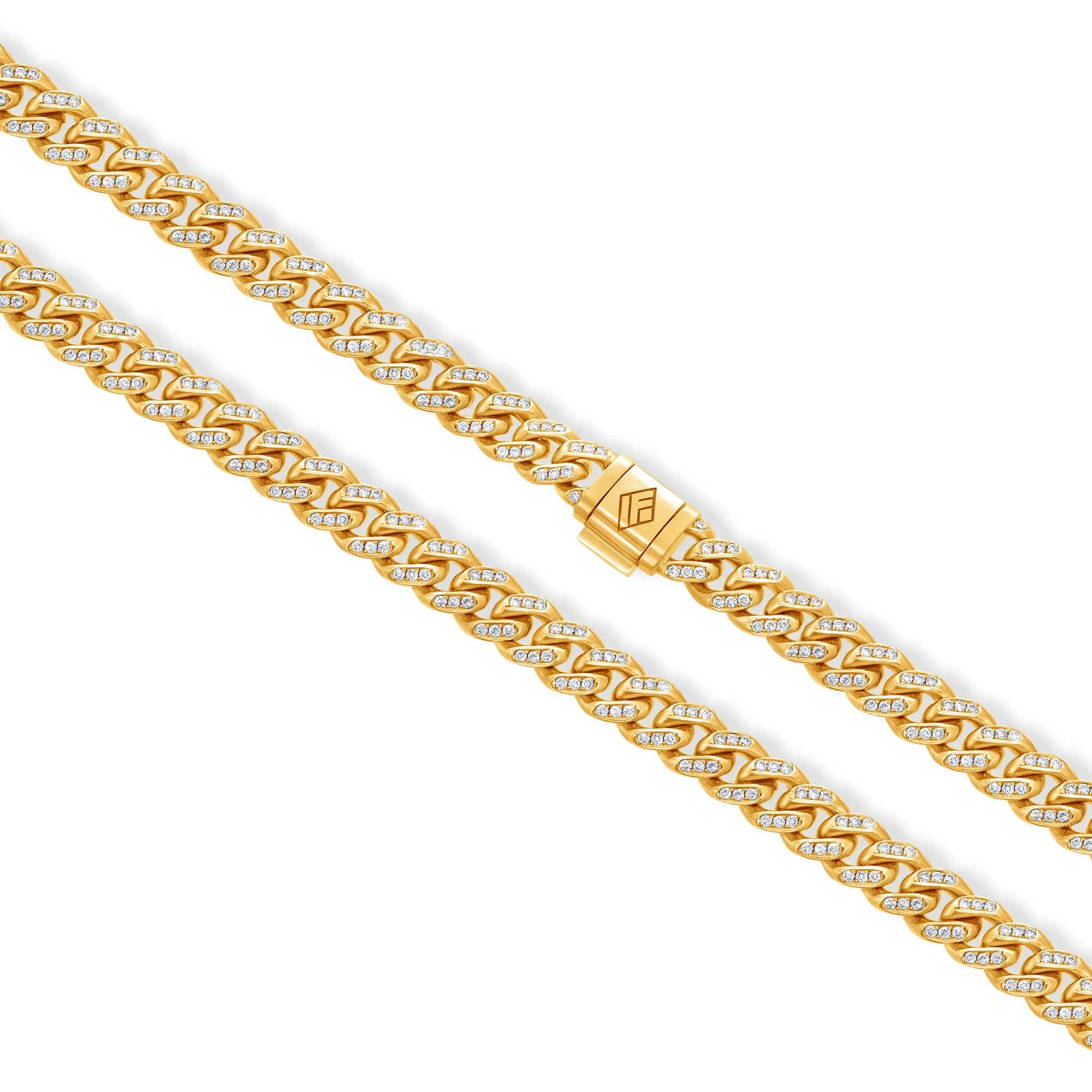 Diamond Cuban Link Chain (7mm)
