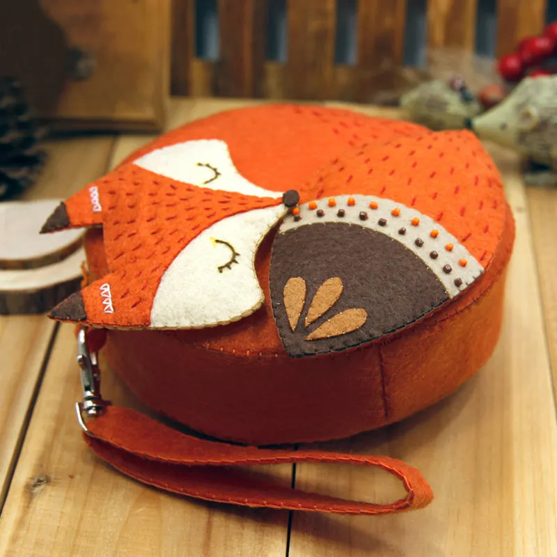 DIY Fox Handbag Felt Sewing Kits