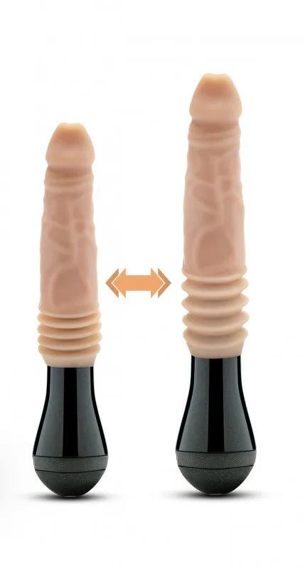 Dr. Skin Silicone - Dr. Knight - Thrusting  Gyrating Vibrating  - Beige