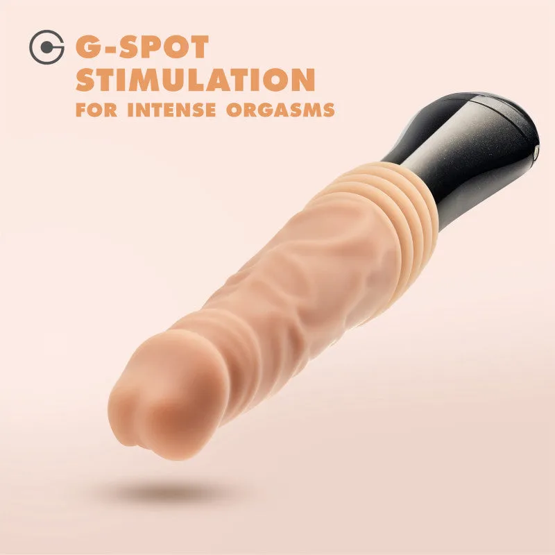 Dr. Skin Silicone - Dr. Knight - Thrusting  Gyrating Vibrating  - Beige