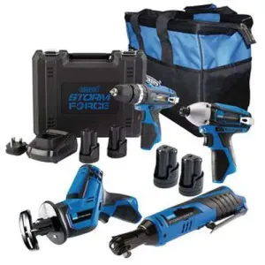 Draper Storm Force  10.8V Drill 4 Pack   4 Batt. Dr-91032