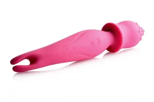 Dual Diva 2 in 1 Silicone Massager- Pink